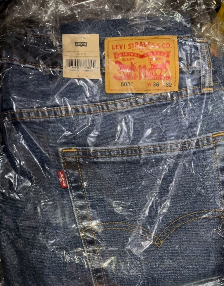 Джинси Levis sport casual 505 502 оригінал нові оптом new класичні 34