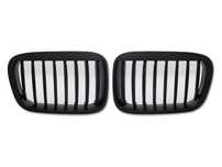 ATRAPA GRILL KRATKA KPL BLACK MAT TUNING BMW 3 E46 COMPACT 1999-04