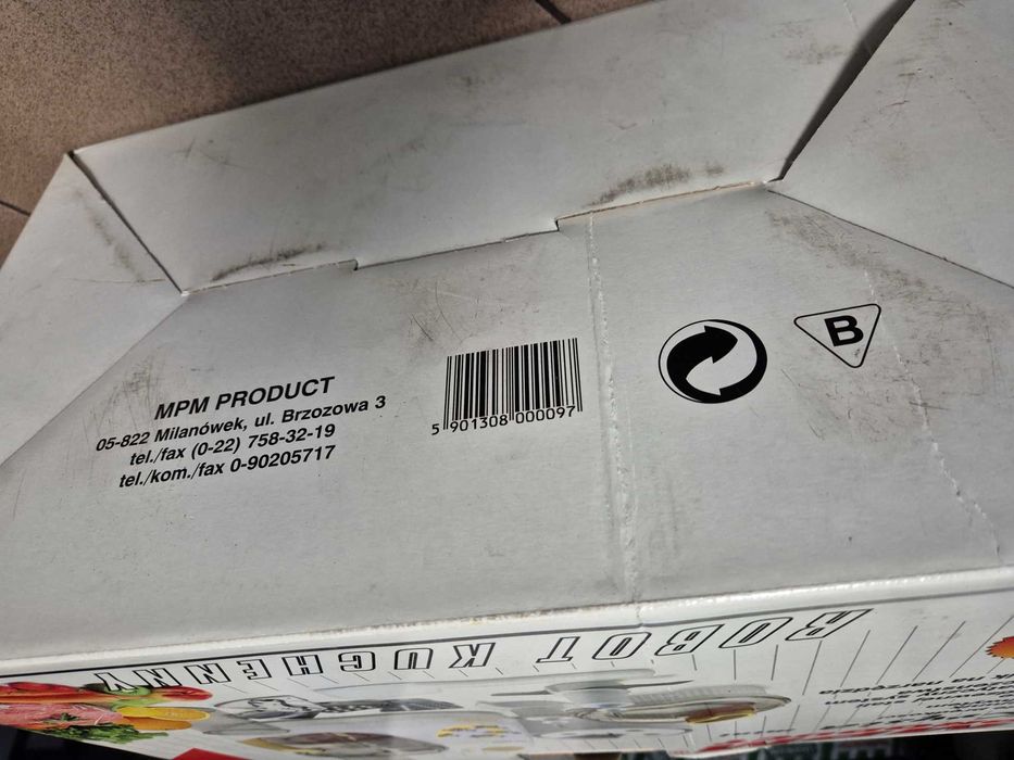 Robot kuchenny z akcesoriami MPM Krysia mini