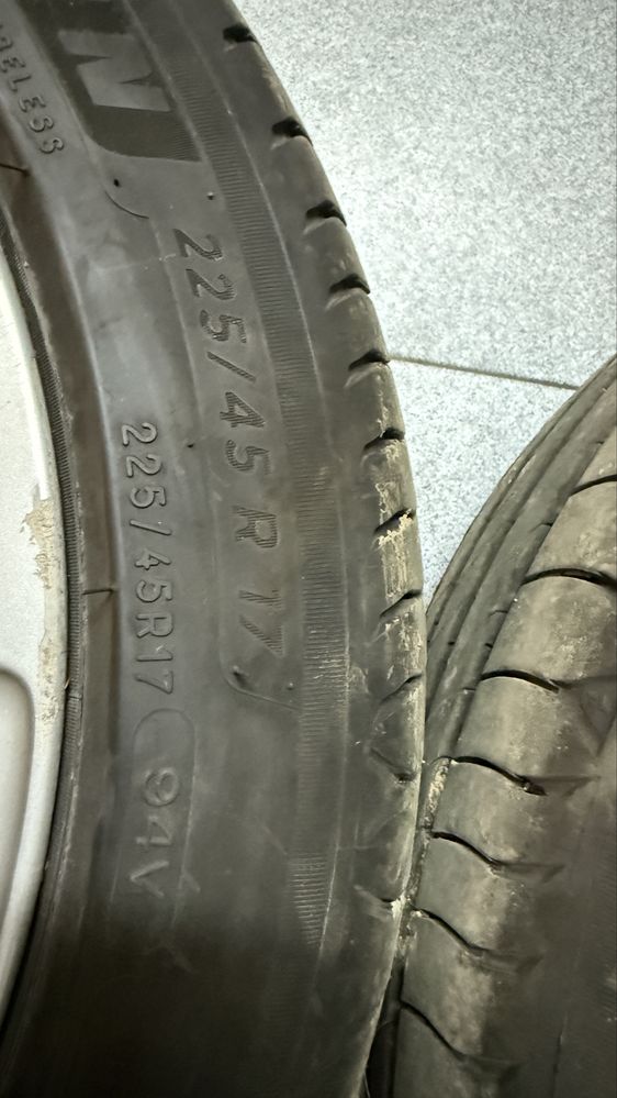 Jantes 17 BMW 5x120 style 157 c/pneus Michelin NOVOS negociavel