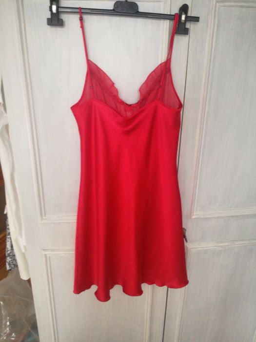 Koszulka nocna czerwona 36-38rozm