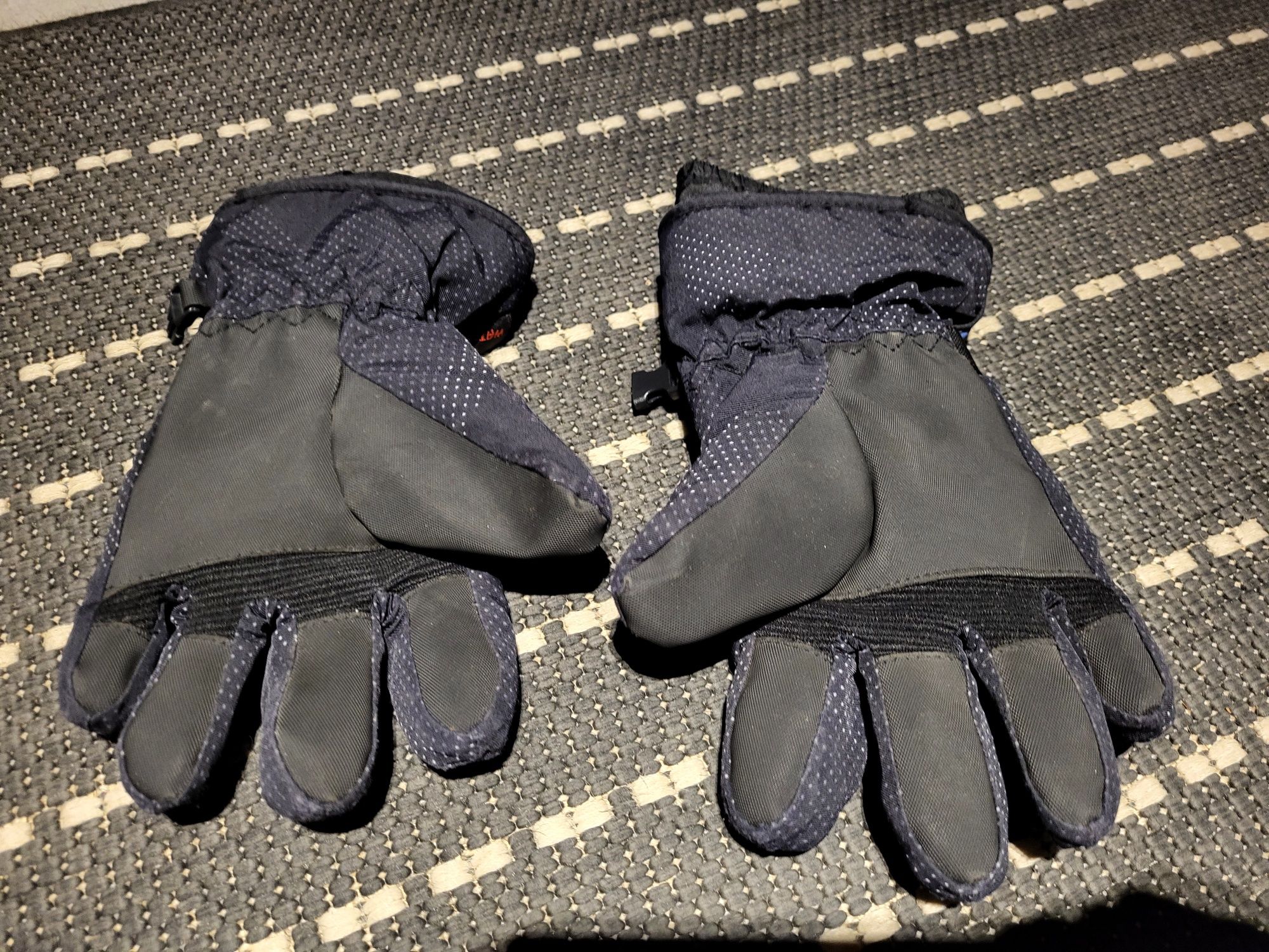 Rękawice rekawiczki zimowe narciarskie chłopięce 8-9 lat