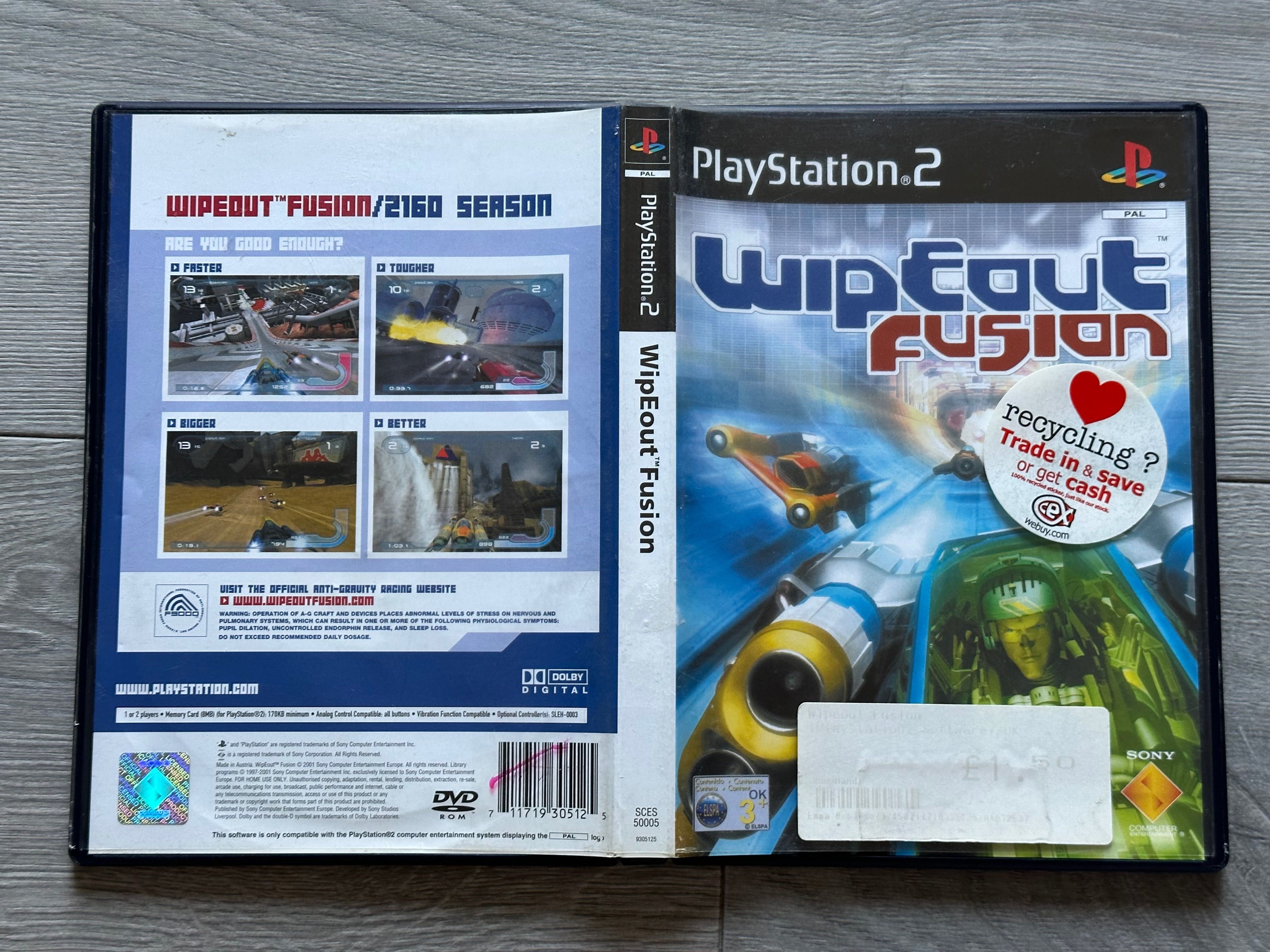 Wipeout Fusion / Playstation 2