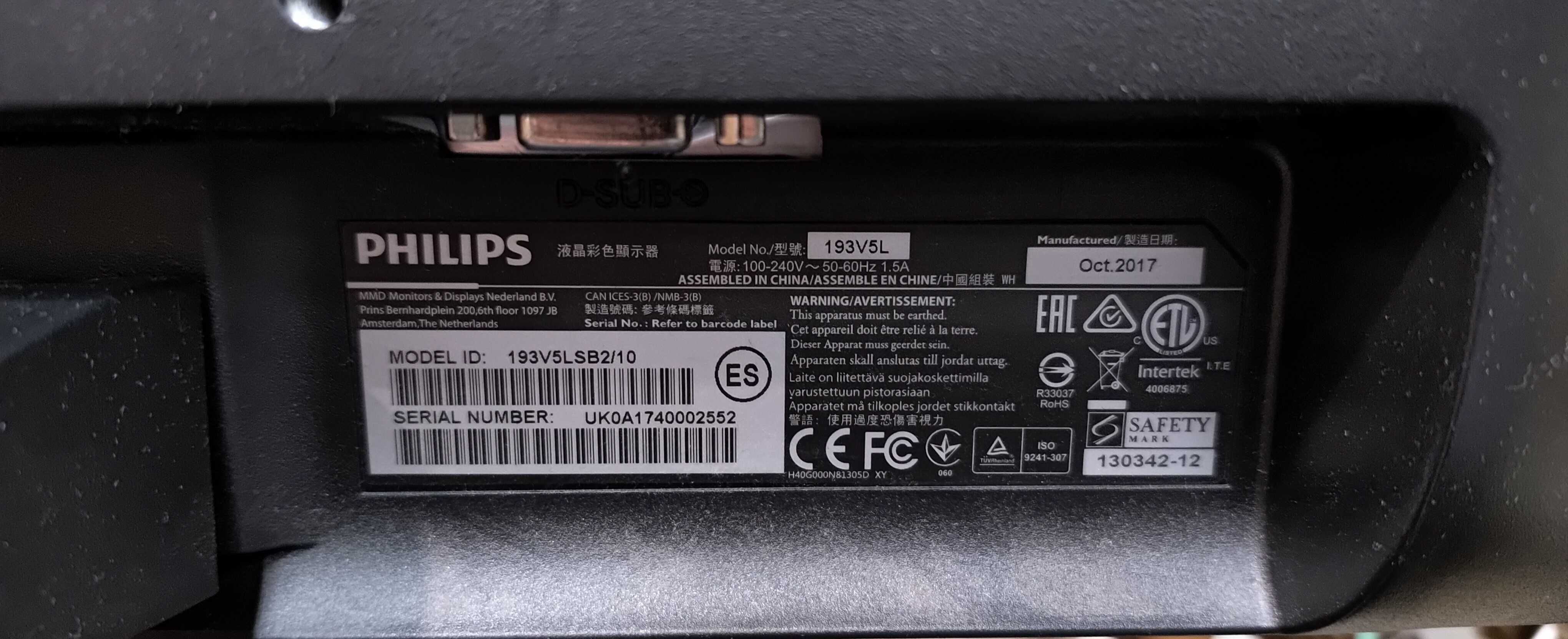 Monitor Philips Led