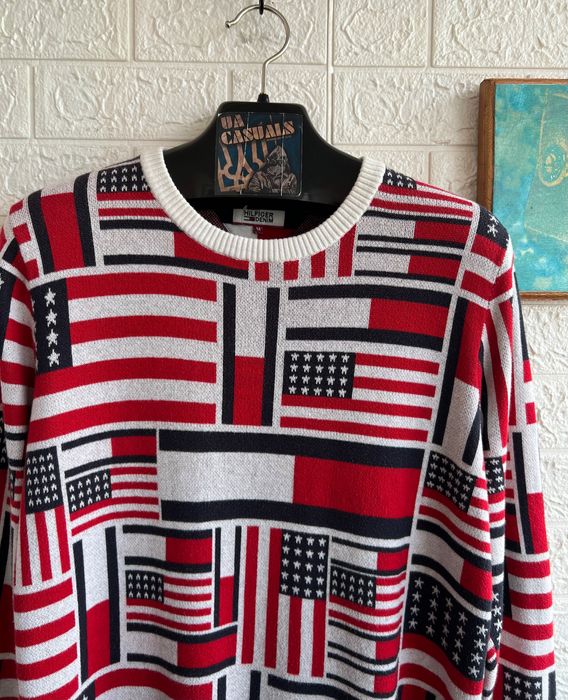 Светр Tommy Hilfiger Flag USA мультілого флаг США рМ-Л