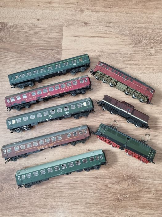 PIKO BR 120 gagarin, Lokomotywa, wagon schicht, kolejka elektryczna