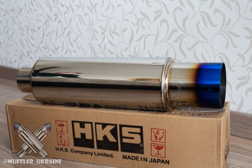 Прямоток HKS HI Power Muffler банка глушитель