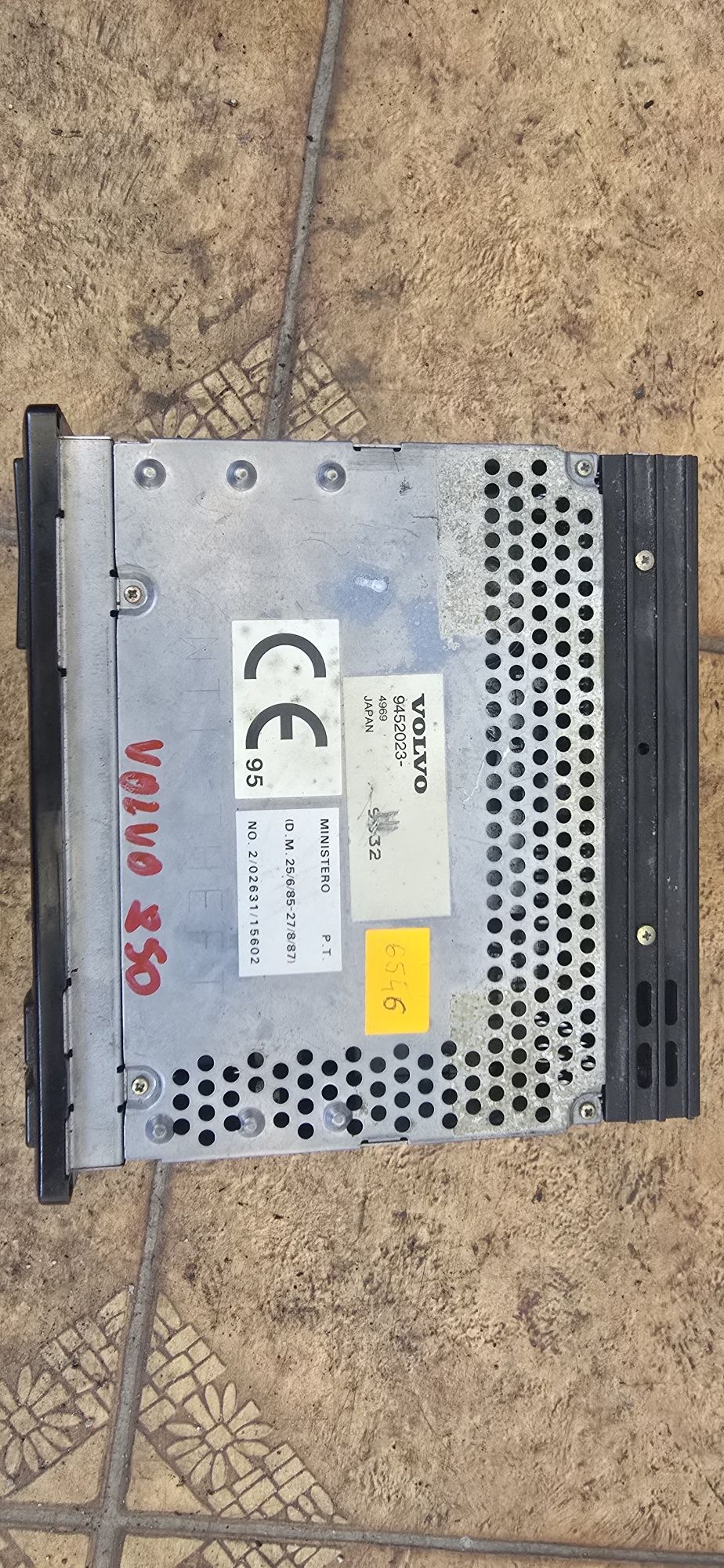Radio  radioodtwarzacz  Volvo 850
