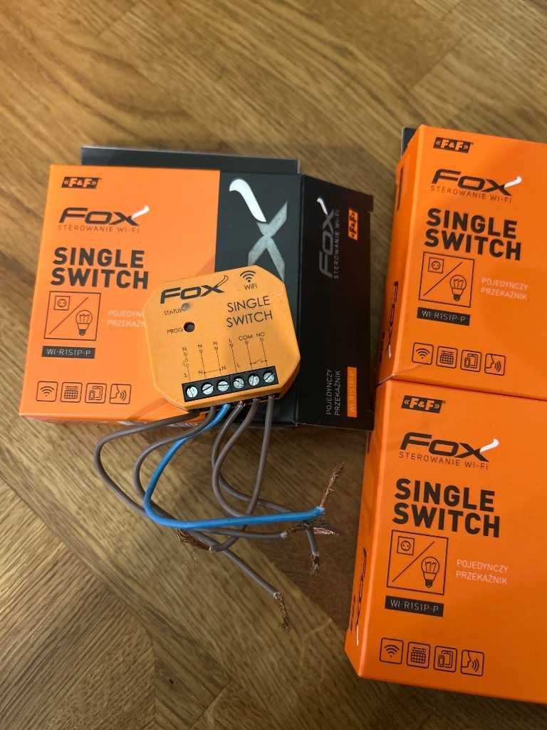 F&F single Switch sterownik Fox WI-R1S1P-P