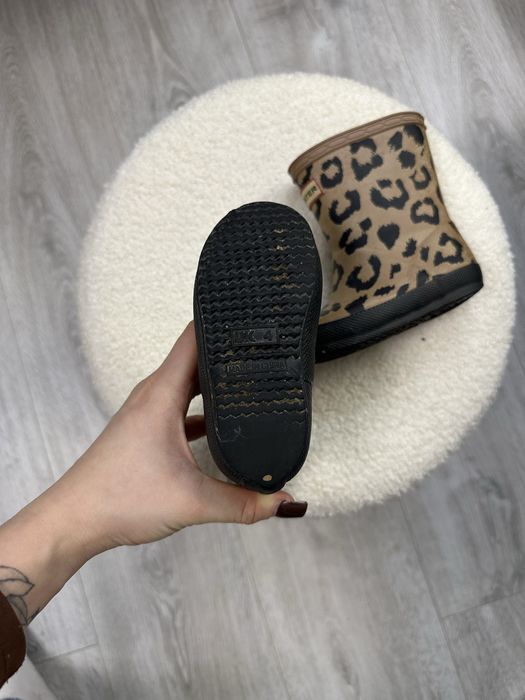 Сапоги ( гумаки ) дитячі леопардові Hunter