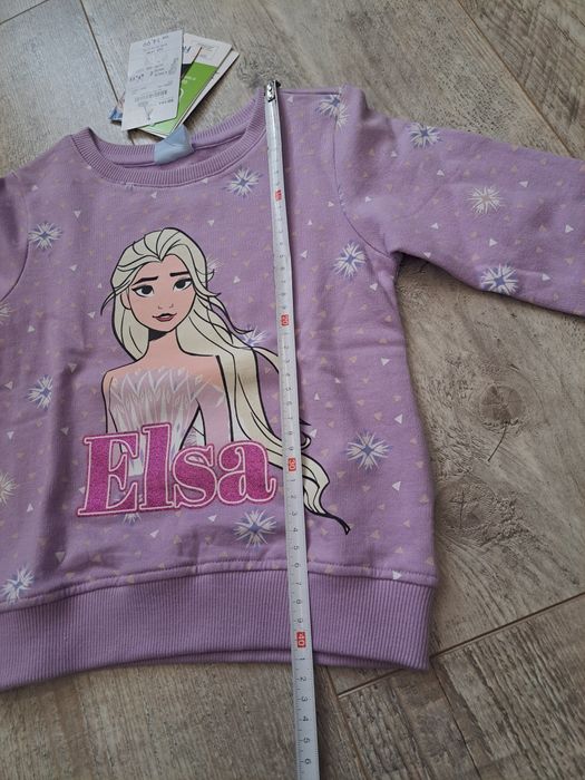 Bluza dziewczęca - Elza, Kraina Lodu, Frouzen - rozm 98/104