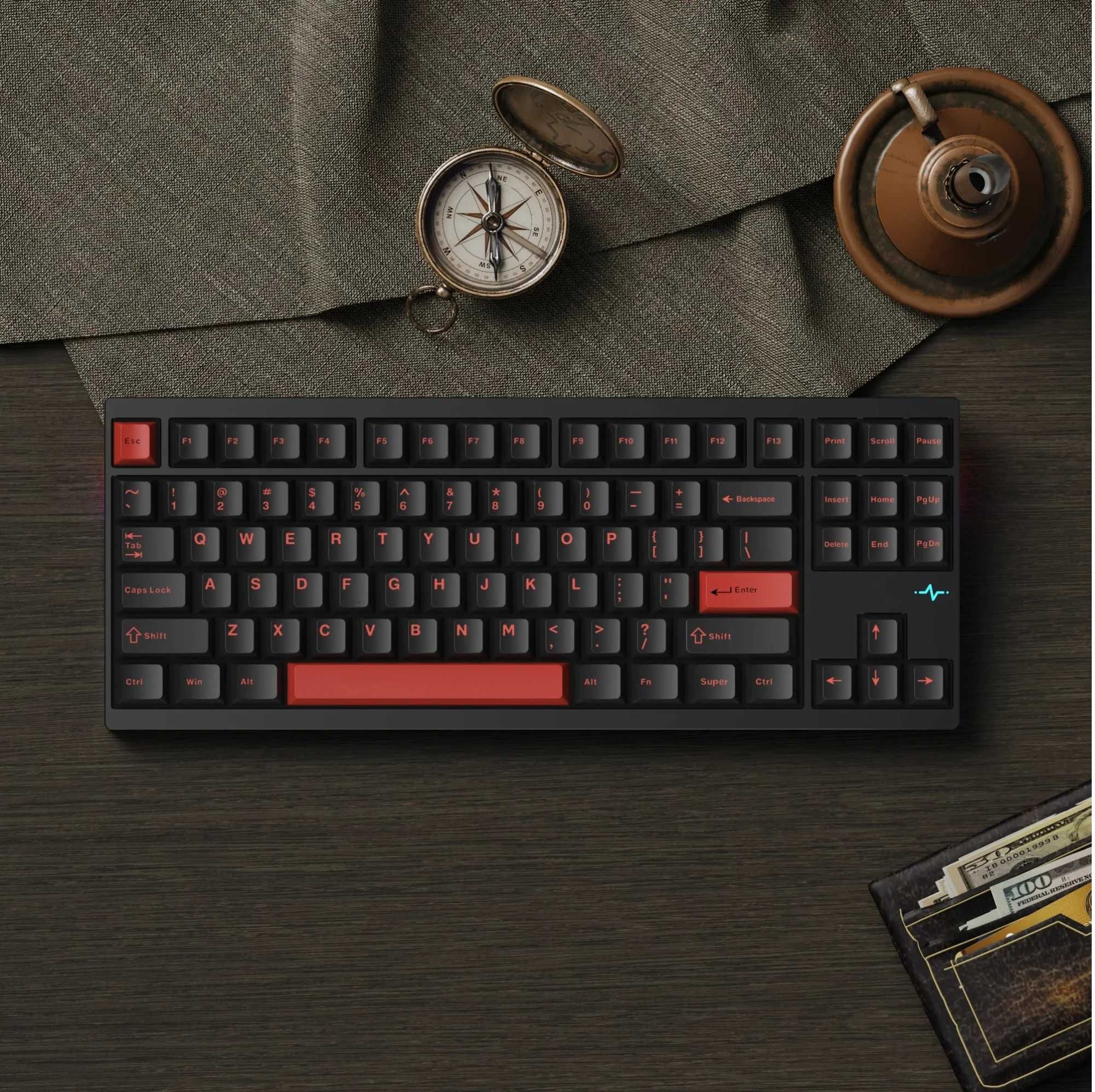 Wobkeys CRUSH80 Reboot PRO Lite механічна клавіатура TKL 80% Rainy75