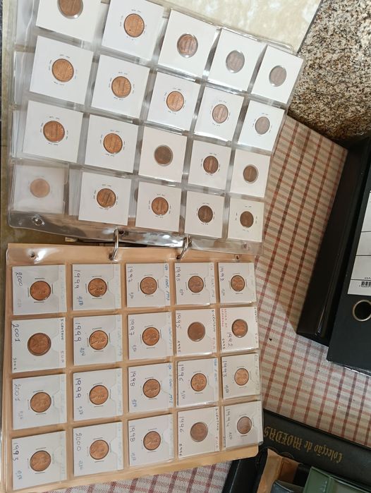 Moedas EUA vários anos