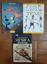 Livros de atividades e desporto