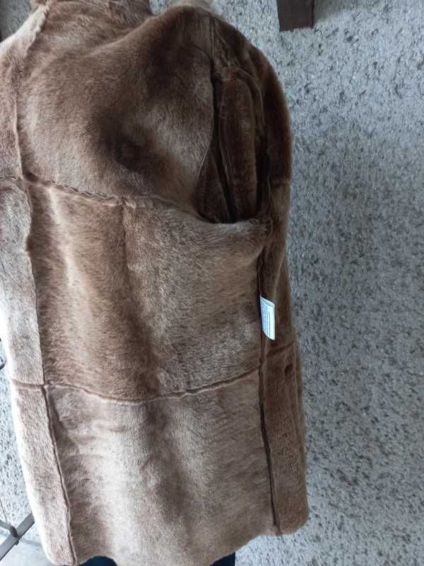 Lu Man naturalny lekki kożuszek 44