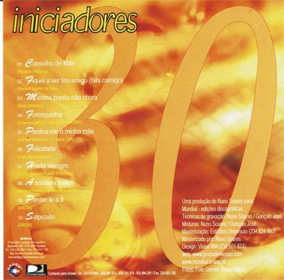 INICIADORES - Musica de baile - 30 anos - PORTUGAL - N-MINT