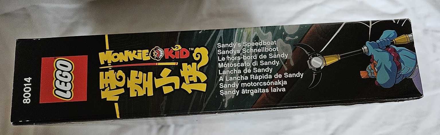 LEGO 80014 Monkie Kid Motorówka Sandy'ego