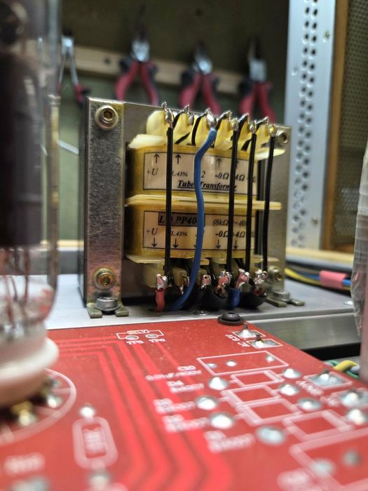 Wzmacniacz lampowy Push-Pull EL84 – projekt Audio Note L1