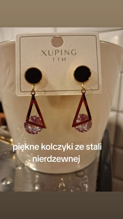 Kolczyki ze stali