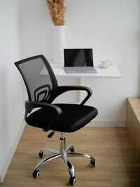 Черный компьютерный стул офисный Millenium кресло на колесах для офиса