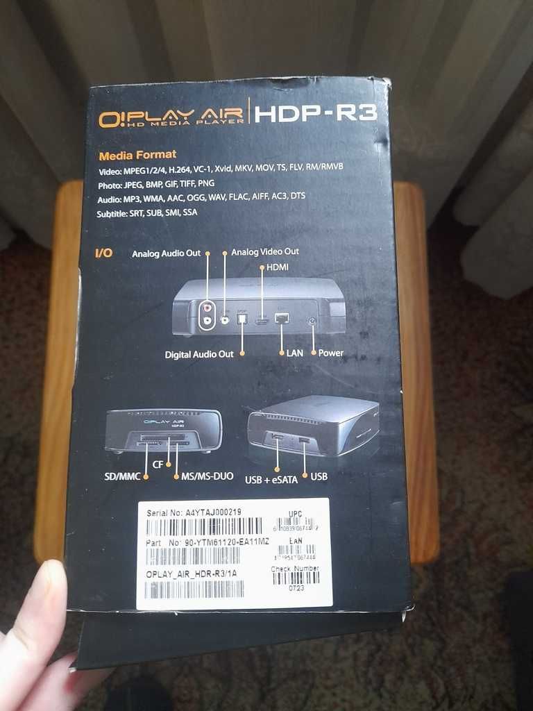 HD медиаплеер Asus O!Play Air (HDP-R3)