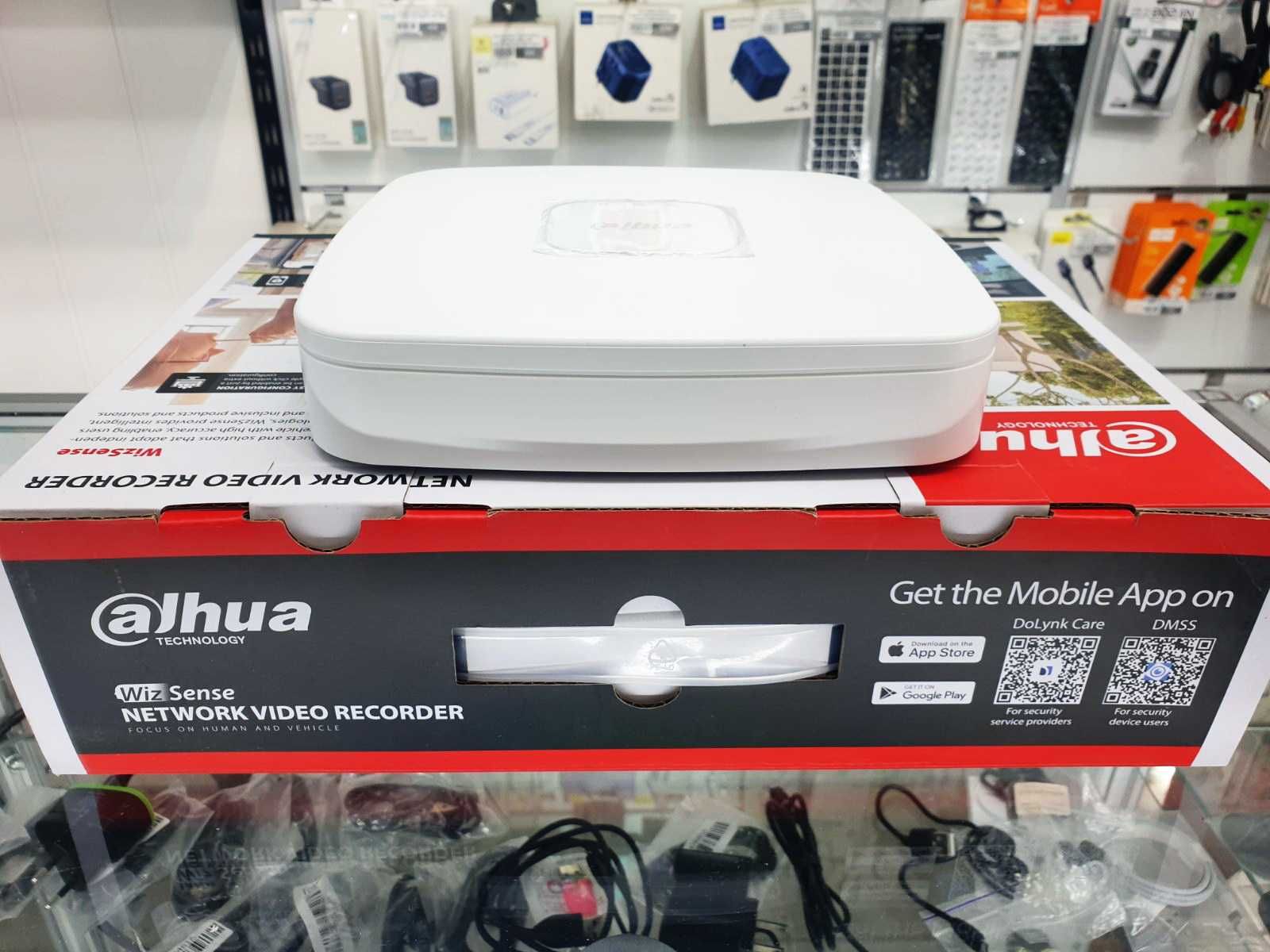 Відеореєстратор Dahua DHI-NVR2104-P-I2 4-канальний 4PoE НОВИЙ!