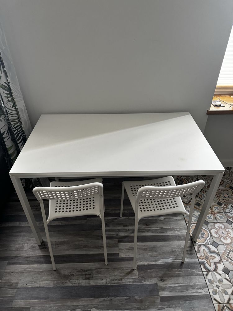 Stół Ikea z 4 krzesłami MELLTORP / ADDE