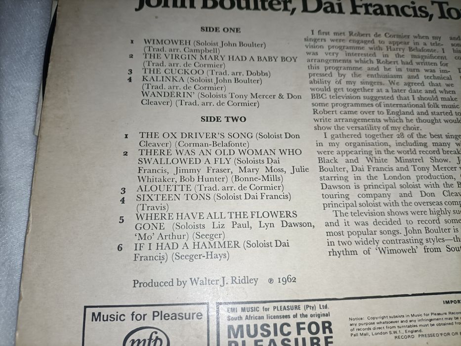 The George Mitchell Choir_vinil