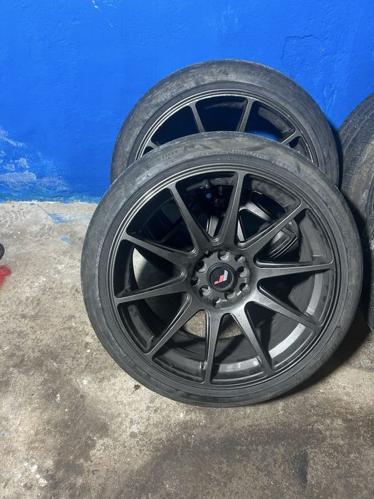 Vendo Jantes Japan racing JR11 5x100 X 5x120 Gunmental
