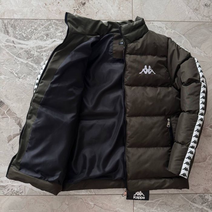 Чоловіча зимова куртка каппа Kappa [S,M,L,XL,XXL] маломірна [40-70кг!]