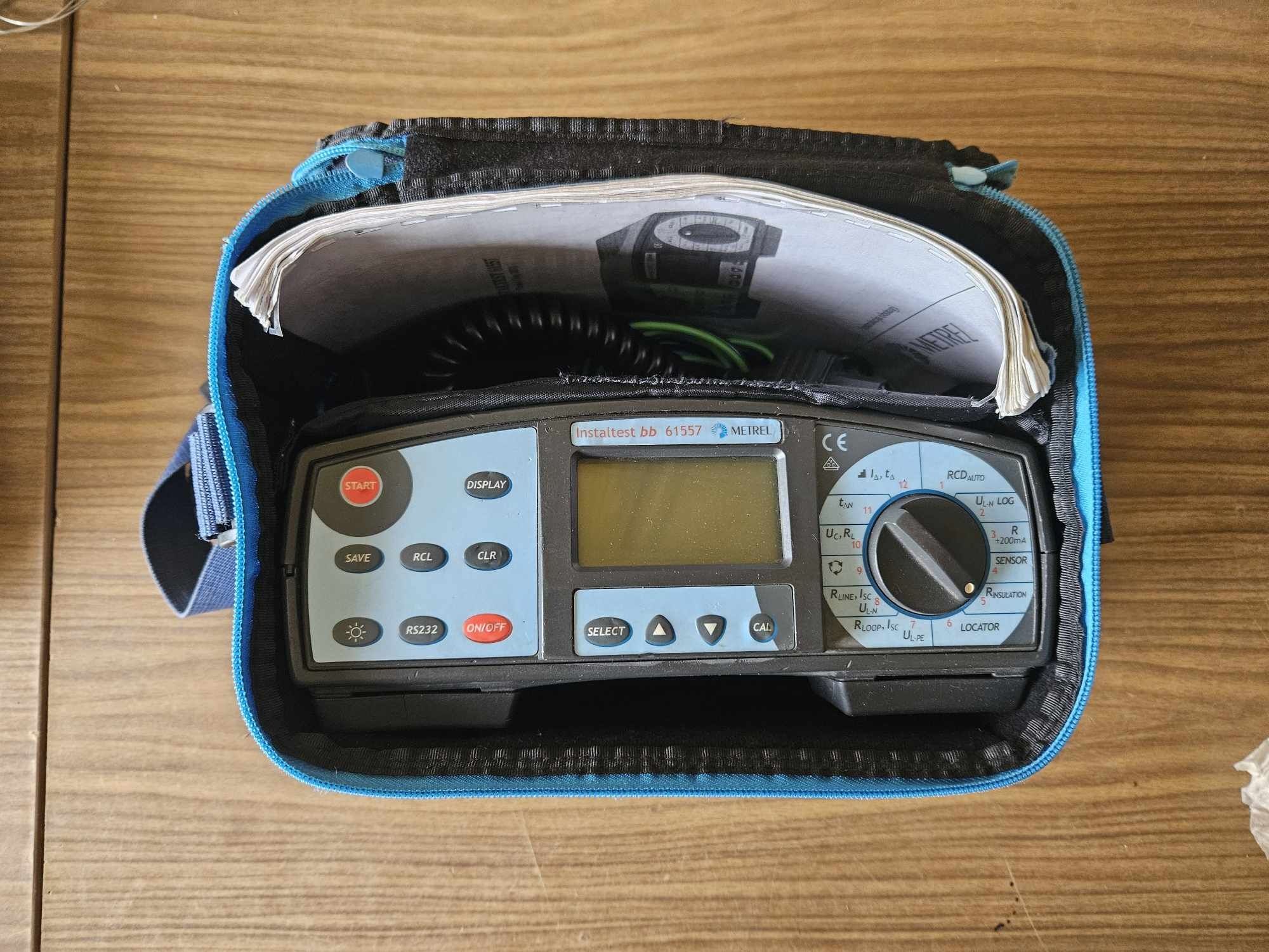 Instaltest BB 61557 – miernik instalacji elektrycznych – stan bardzo d