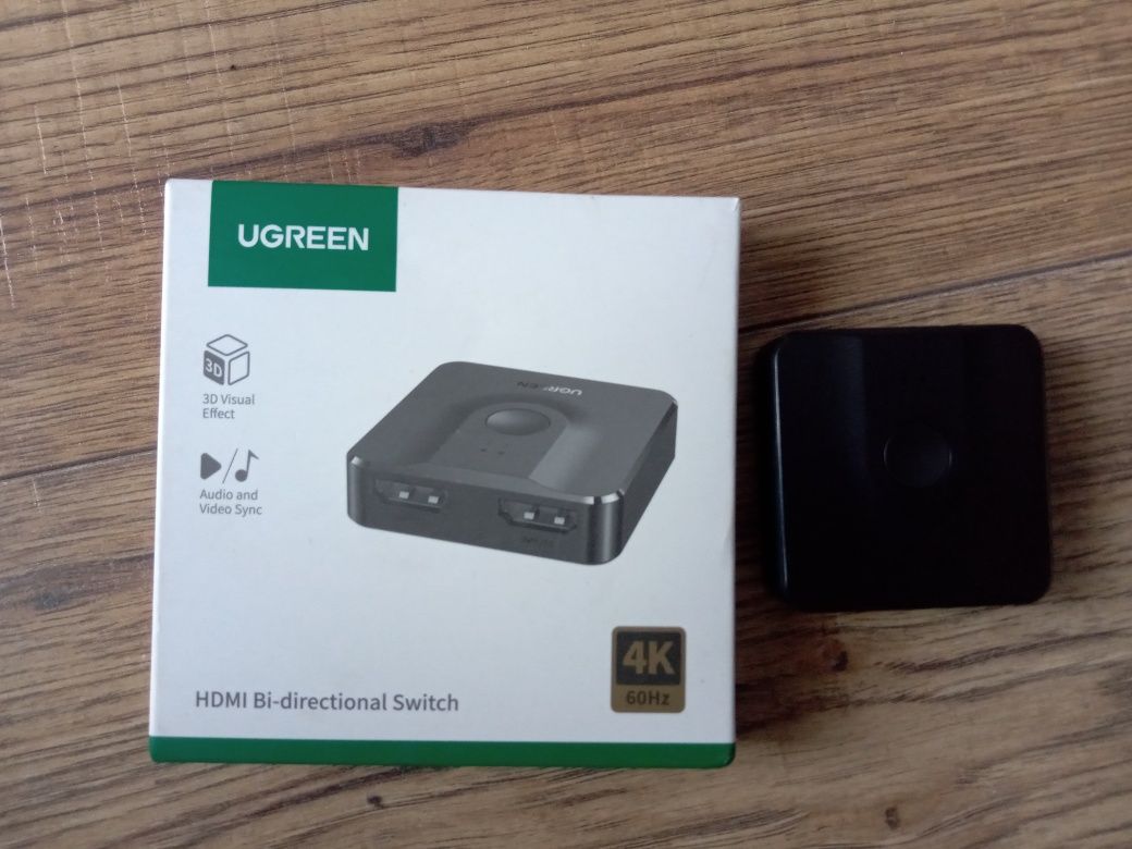 Ugreen switch przełącznik rozdzielacz HDMI - 2x HD