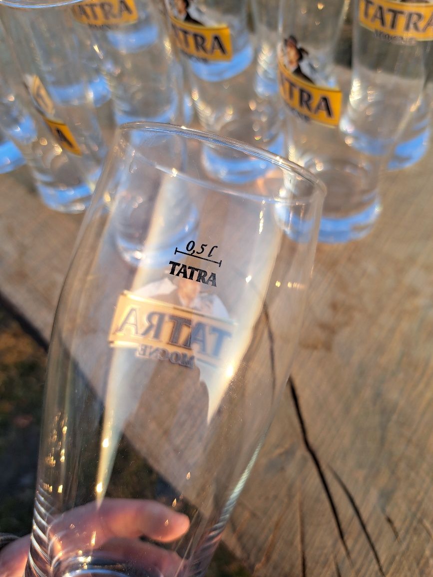 Pokale kufle szklanki do piwa Tatra pojemność 0,5L nowe kolekcjonerski