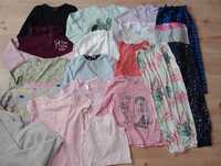 paka zestaw ubrań dla dziewczynki 146