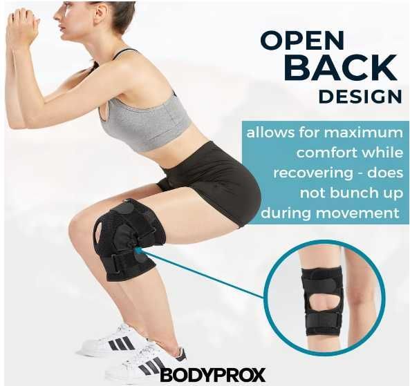 Zawiasowy stabilizator kolana dla mężczyzn i kobiet- rozmiar XL