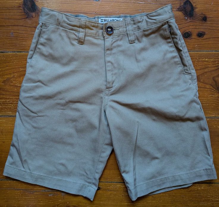 BILLABONG - Calções em estilo clássico e elegante - criança 12a