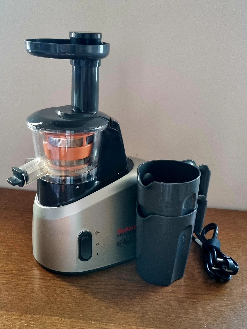 Tefal infiny juice/wyciskarka wolnoobrotowa