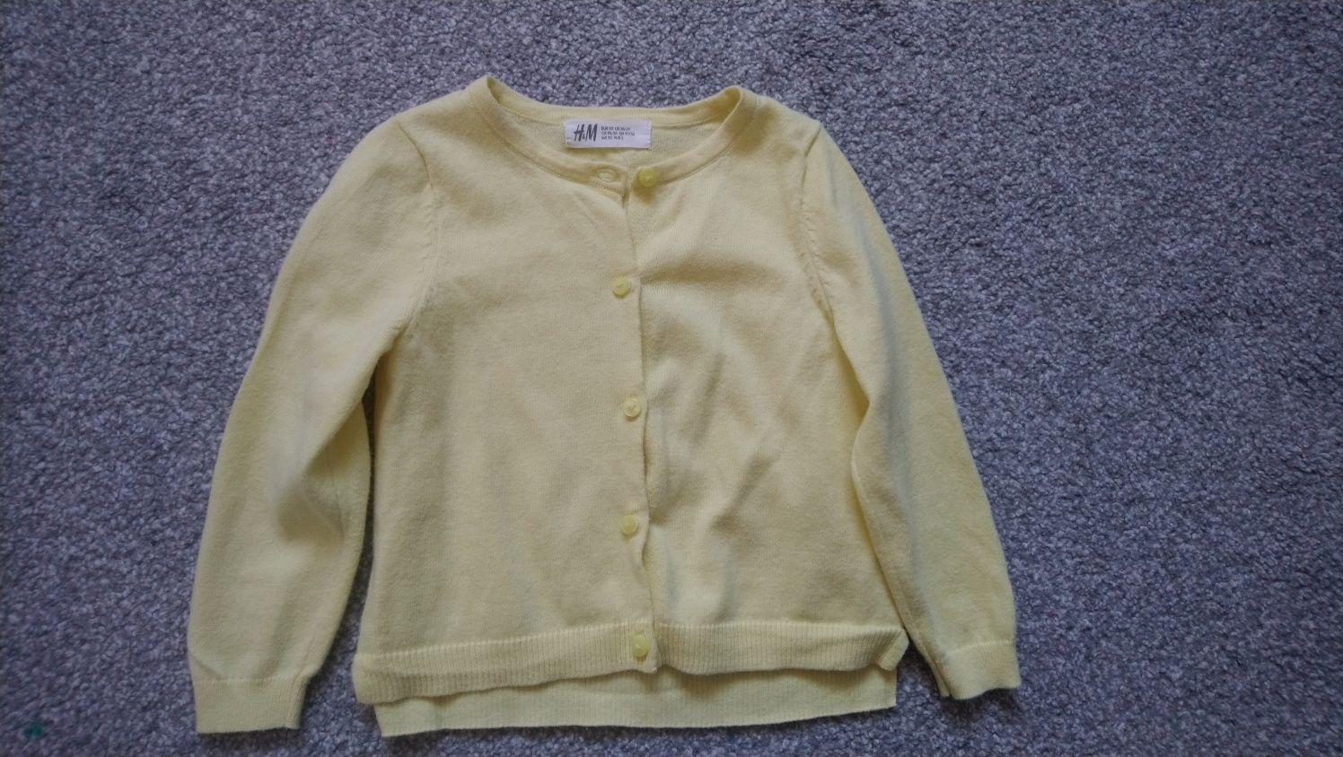 Zestaw sukienki sweterek wiosna H&M rozmiar 92