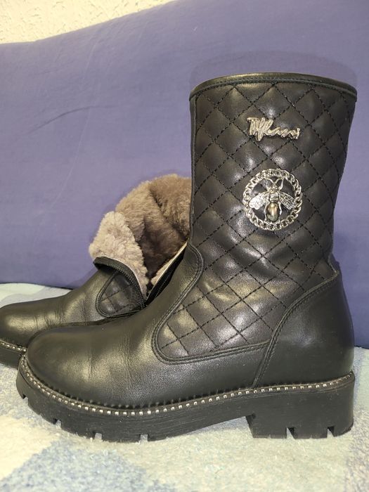 Чоботи дитячі з меховою підкладкою