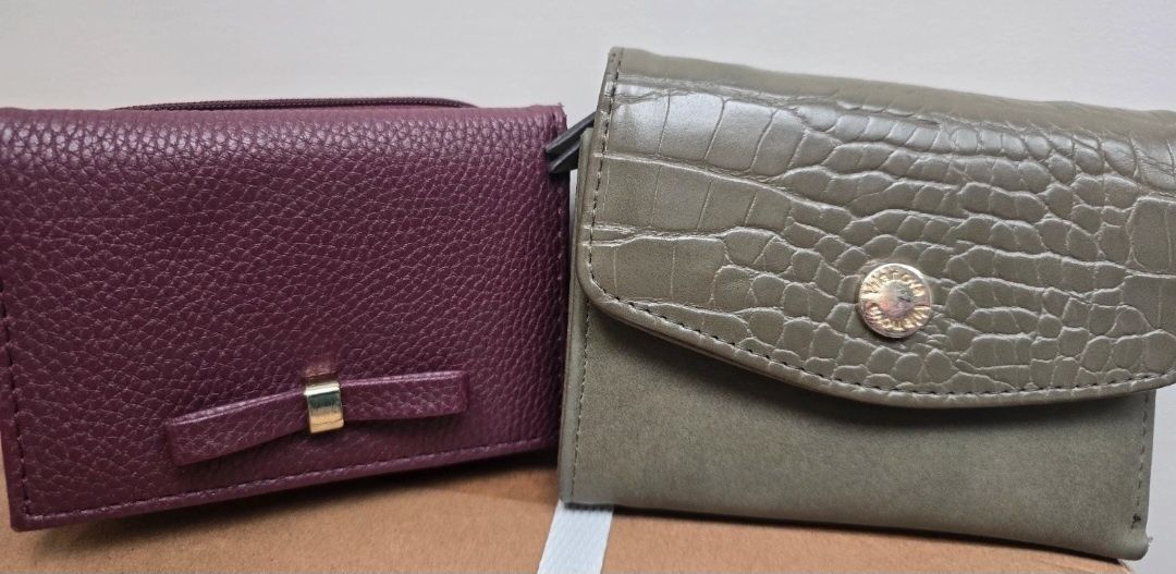 Conjunto 2 Carteiras Parfois + Vilanova N Bordeaux & Verde Croco