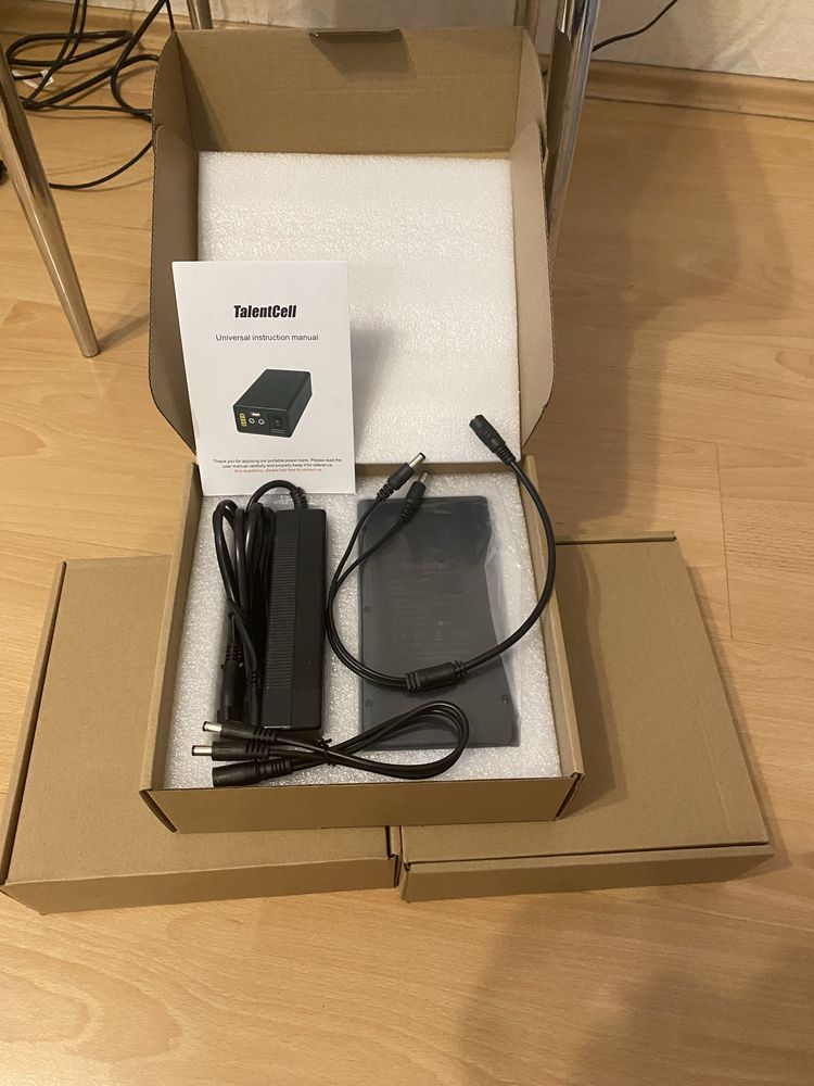 ДБЖ,ИБП, DC UPS для роутера, очень большой емкости TalentCell PB120B1