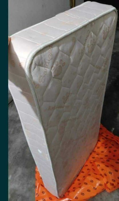 Cama/berco+colchão de molas 188×58cm