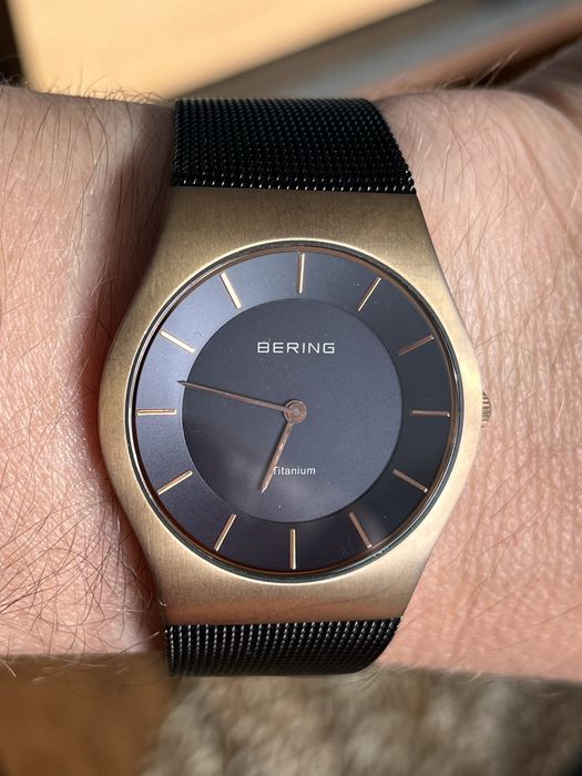 ZEGAREK super płaski Bering