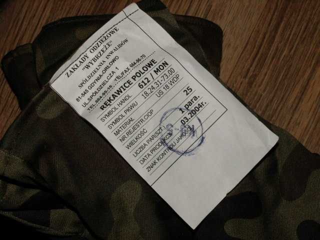 Sprzedam rękawice wojskowe zimowe rozm 23  wysyłka