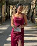 Vestido Acetinado - Kiwini