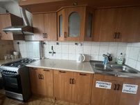 Meble kuchenne dlug. 240cm + kuchenka gaz. - elektryczna