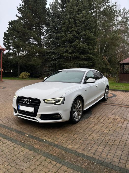Audi A5 Sportback 2.0 TDI Quattro - 2xS-Line - Black Optics - Salon DE - Bezwypadkowy