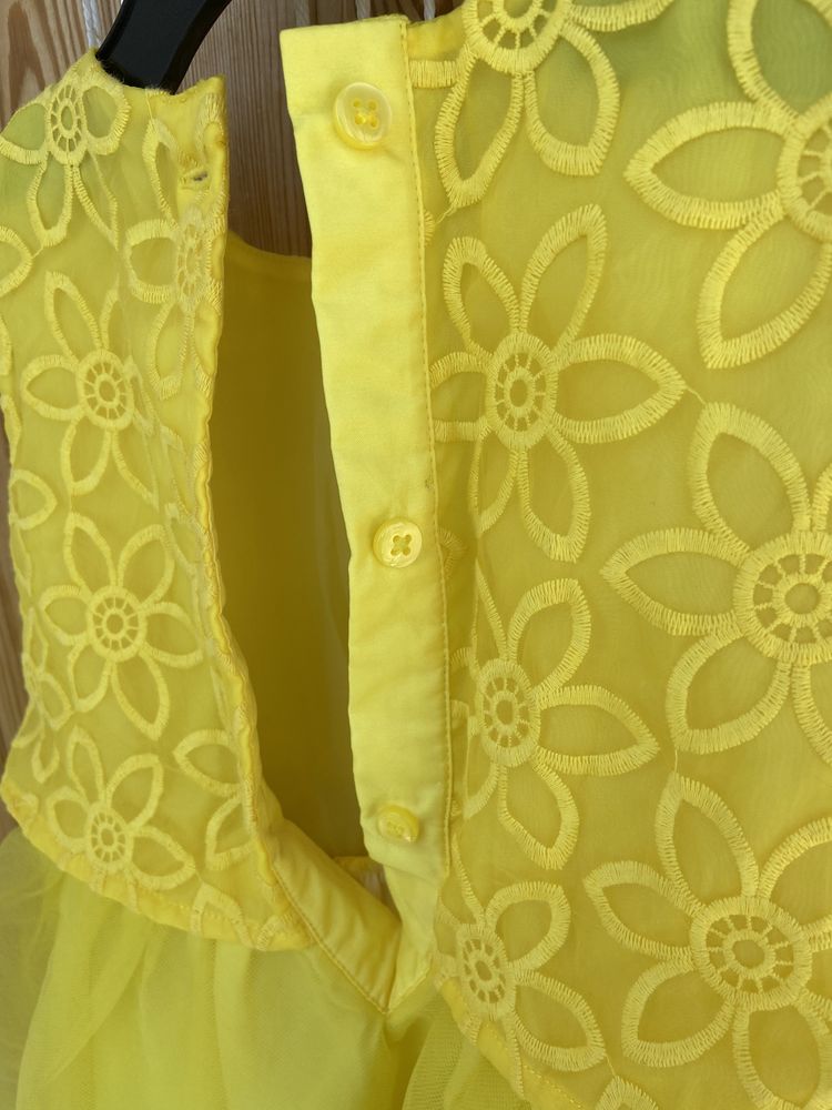 Платье Crazy8 желтое на девочку 2-3 года