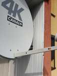 Talerz, antena canal+, uchwyt