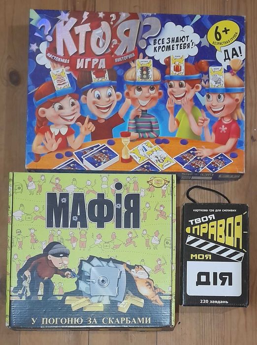 Настiльна гра Мафiя, твоя правда, Хто я?